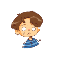 Sad Pumkin Sticker