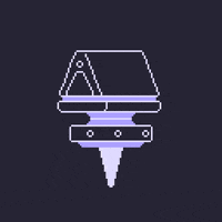 reborilux pixelart neon pixels reborilux GIF