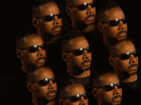 Sunglasses Look Over GIF by GIPHY IRL