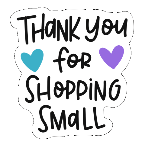 Small Business Thank You Sticker