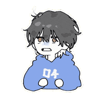 Nervous Horror Sticker