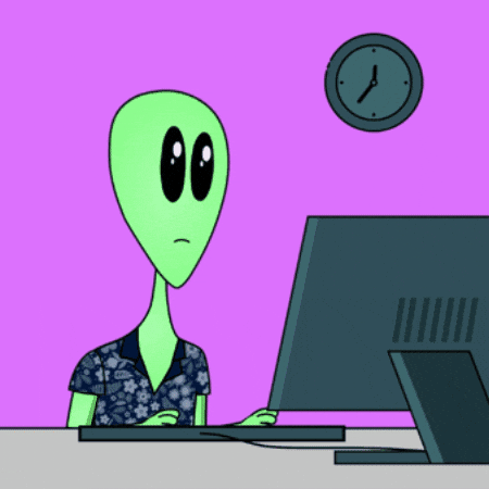Happy Friday GIF by Lonely Aliens