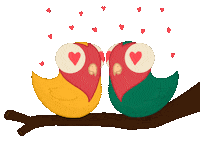 In Love Heart Sticker