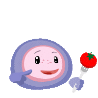 AcquaLete hungry yummy tomato fame Sticker