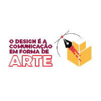Designer Grafico Sticker by Católica SC