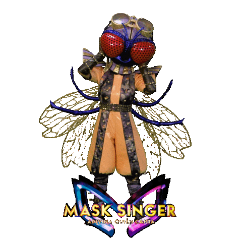 La Mosca Fly Sticker by Mask Singer A3