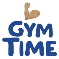 Gym Arm Sticker by Astromistica