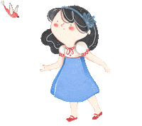 Snow White Sticker by mustelasg