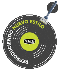 schicklatam musica estilo vinilo schick Sticker