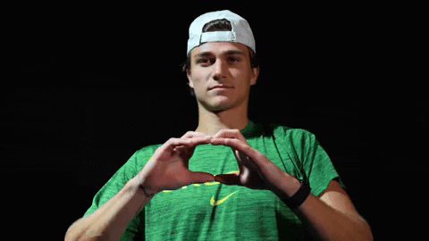 Mens Tennis Oregon GIF by GoDucks