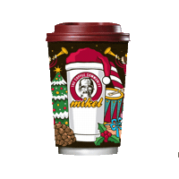 Christmas Xmasdrink Sticker by Mikel Coffee Company