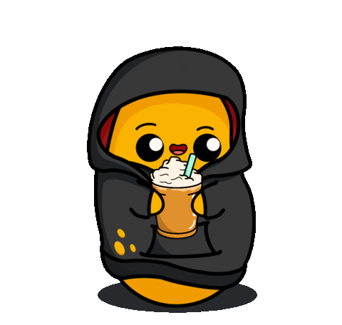 Happy Coffee Time Sticker