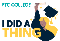 Graduation Ftc Sticker by Florida Technical College