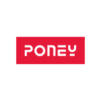 poneygarments logo fashion kids kidswear Sticker