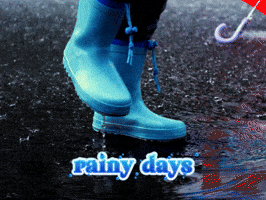 Raining Rainy Day GIF by Sealed With A GIF