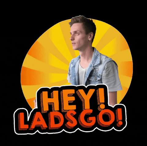 ladsburger lets go hey lads lads burger GIF
