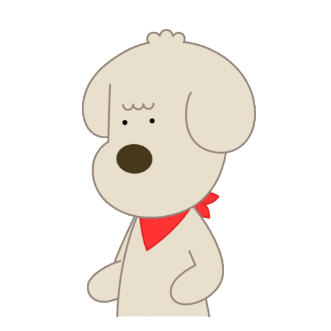 Marpple giphyupload 캐릭터 강아지 댄스 Sticker