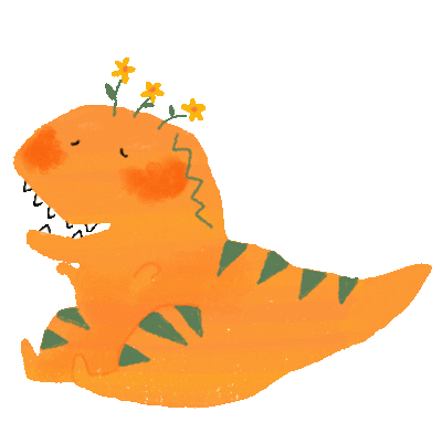 wapaindewa giphyupload happy dinosaur 開心 Sticker