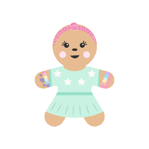 Christmas Decoration Gingerbread Sticker by shopparkandbeach