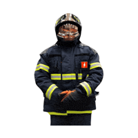 Firefighter Fireman Sticker by Formación Ninja