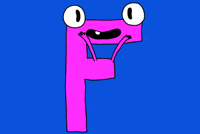 F Word Alphabet GIF