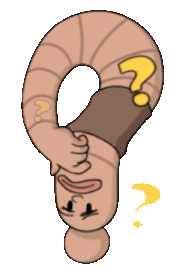 Question Confuse Sticker by Pionicon