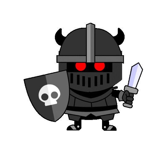 sword knight Sticker