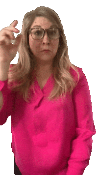 dscapecchi sara thumbs up sara point up sara what sara wow Sticker