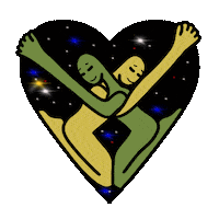 I Love You Hearts Sticker