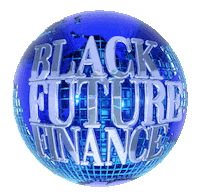 Black Future Finance Sticker by Tasha Bleu