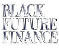 Black Future Finance Sticker by Tasha Bleu