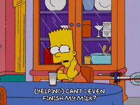 bart simpson robot GIF