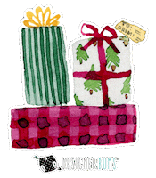 Merry Christmas Sticker by Designer Bums