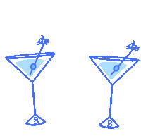 celebrate happy hour Sticker