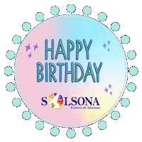 Happybirthday Solsona Solsonaidiomas Sticker by Solsona Idiomas