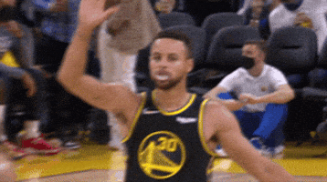 Waving Regular Season GIF by NBA