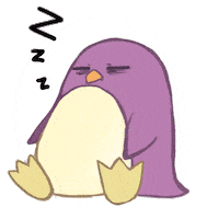 tired night time STICKER