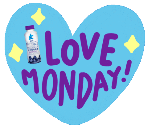Monday Love Sticker by kindairyid