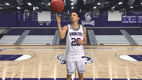 Warriors GIF by WinonaStateATH