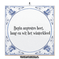 Winter Nl Sticker by Tegelspreuken.nl