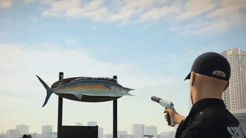 GoodOldJericho giphygifmaker hitman 2 GIF