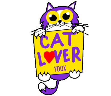 cat fashion Sticker by YOOX