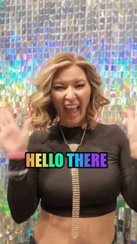 Hello GIF by Crissy Conner