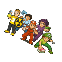 Level Up Hero Sticker by inMyWELT