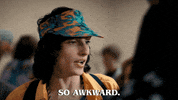 Awkward Stranger Things GIF by NETFLIX