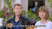 excited lance bass GIF by My Kitchen Rules on FOX