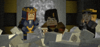 Minecraft Story Mode Sheep GIF