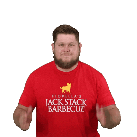 Kansas City Chiefs Football Sticker by Jack Stack Barbecue