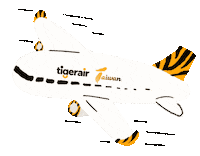 Travel Fly Sticker by tigerairtw8
