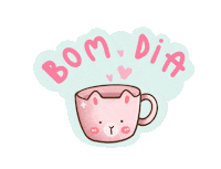Bom Dia Cafe Sticker
